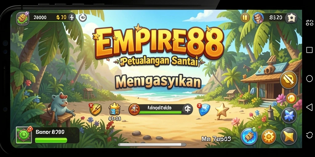 Tampilan gameplay seru dan interaktif dari EMPIRE88.