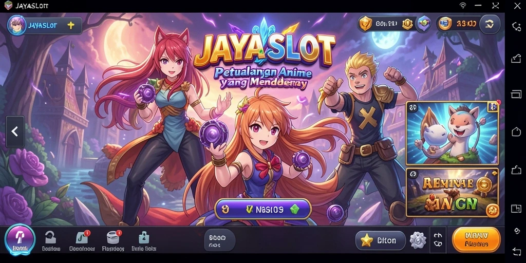 Tampilan gameplay seru dan penuh warna di JAYASLOT.