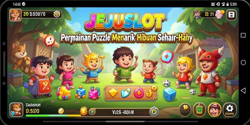 Screenshot gameplay JEJUSLOT menampilkan tantangan Puzzle yang menarik.