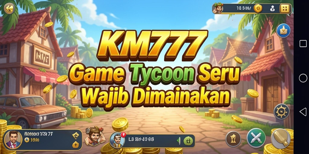 Gameplay Tycoon yang mendebarkan dan menantang.