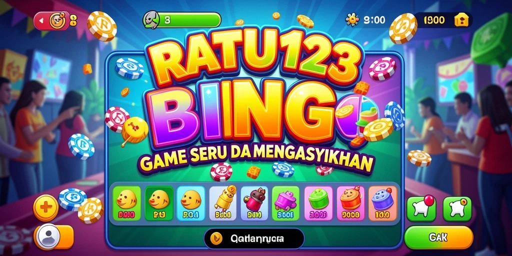 Screenshot gameplay RATU123 menunjukkan keseruan bermain Bingo.
