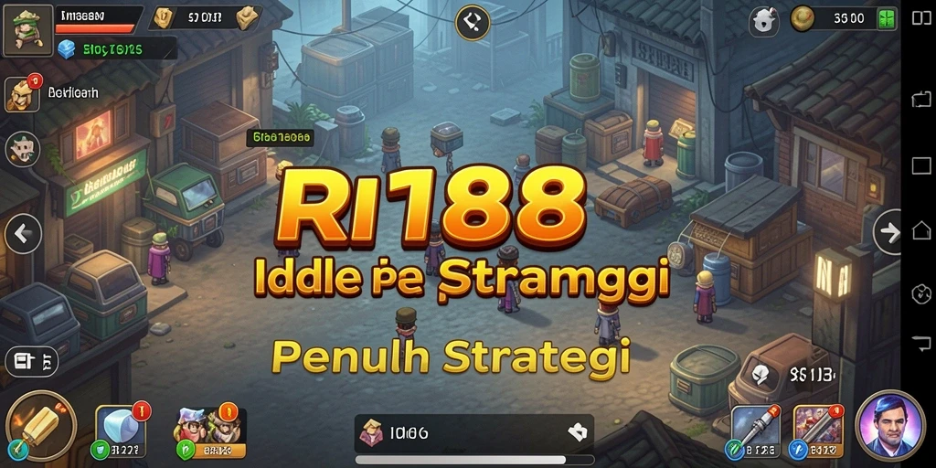 Screenshot utama RI188 menampilkan gameplay Idle yang menarik dan interaktif.