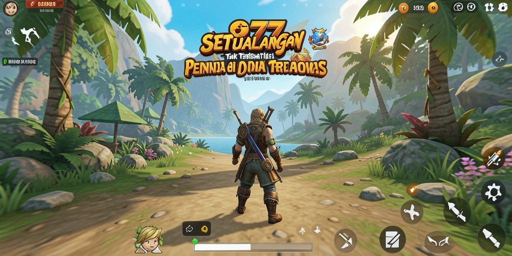 Tampilan gameplay menawan dari SR777 dengan dunia terbuka yang luas.