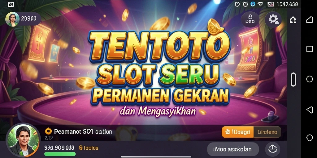 Gameplay menarik TENTOTO dengan tampilan grafis yang memukau.