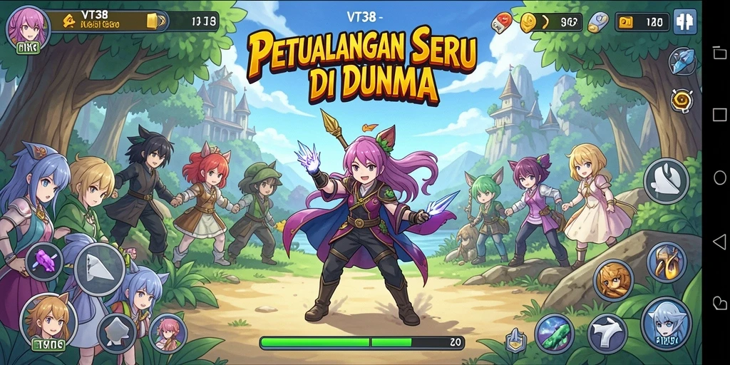 Tampilan gameplay VT38 yang menarik dan penuh aksi.
